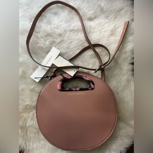 New! Loeffler Randall Blush Circle Crossbody Bag